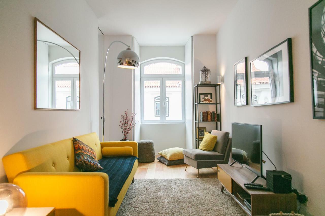 Grand Ouro Deluxe Apartment Downtown Baixa Lisbon Luaran gambar